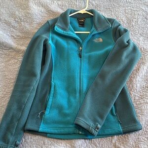 North face zipup sweatshirt